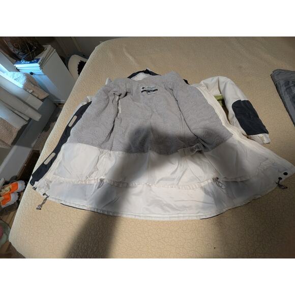 Columbia 3 In 1 Core Interchange Women's Medium Coat Hooded Jacket Ski Snowboard - Picture 6 of 7